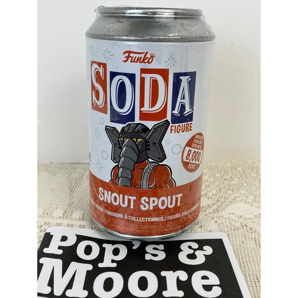Funko Pop! Snout Spout Figure Limited Edition Sealed W/Defected Can
